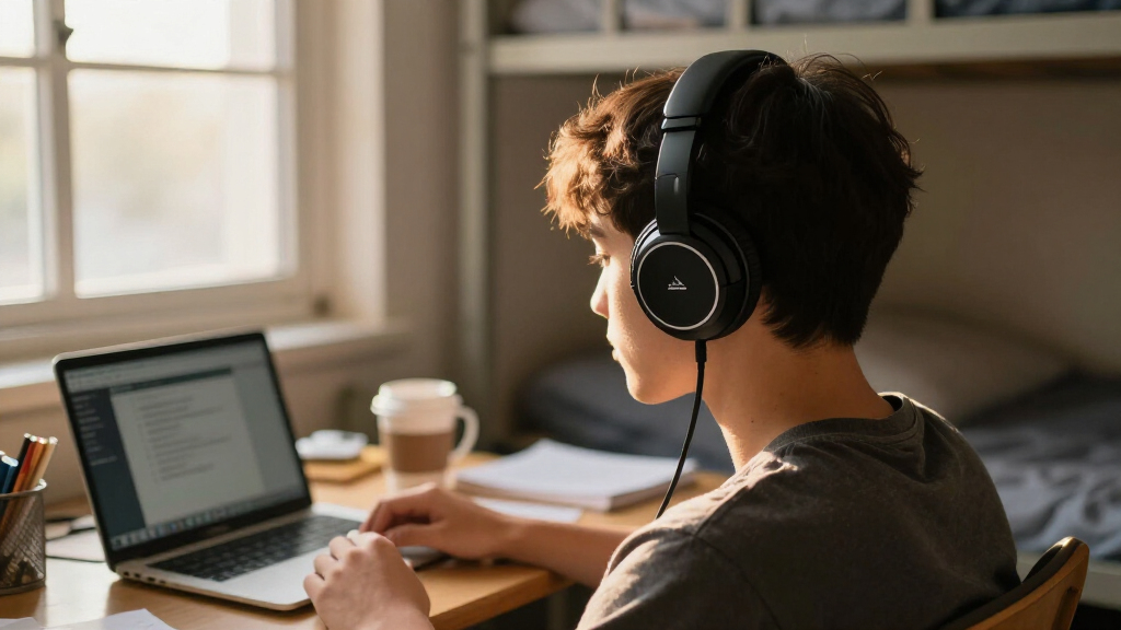 noise-canceling headphones for students