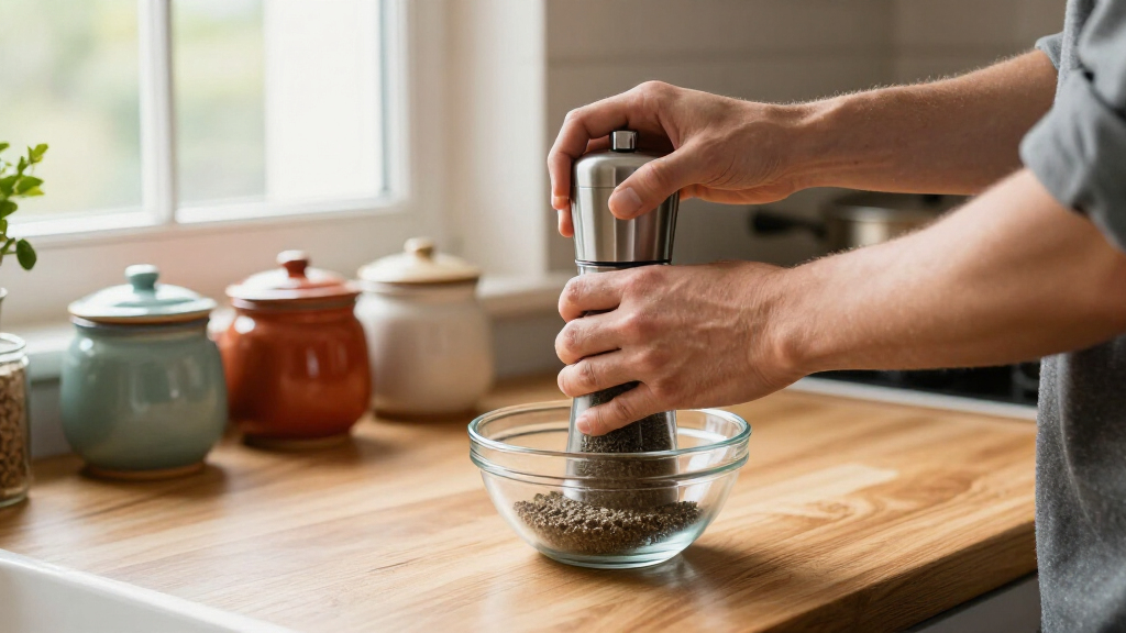 automatic spice grinders