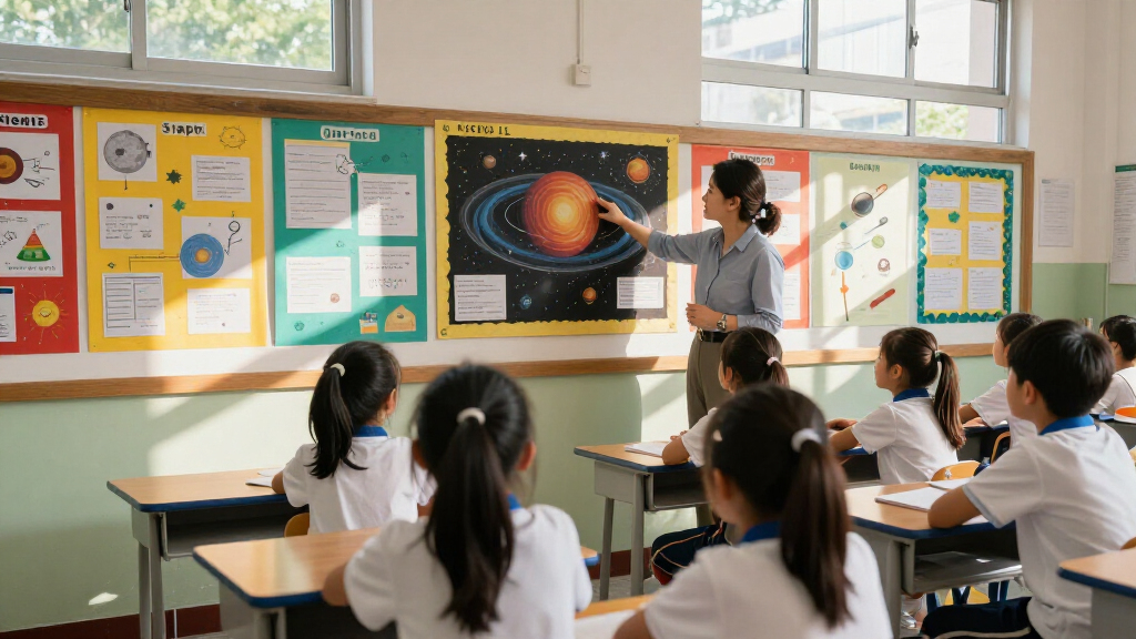 educational science reference posters