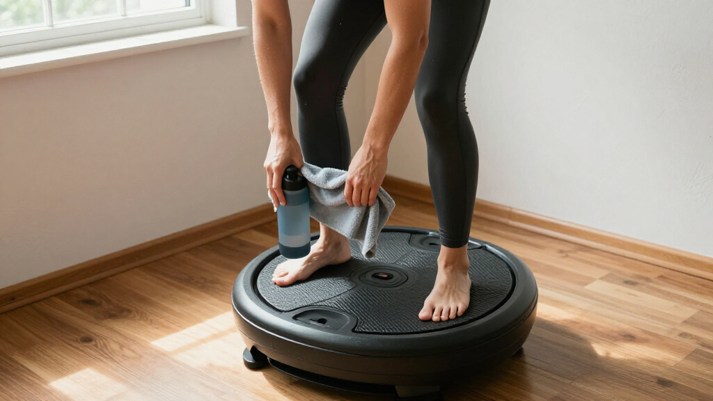 vibration plate exercise machine