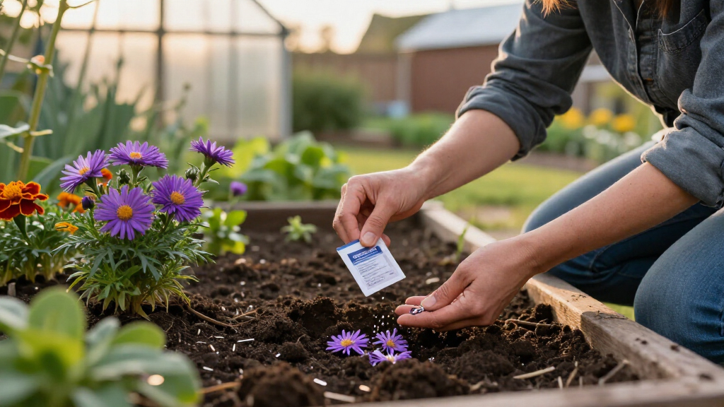 best purple fall flower seeds