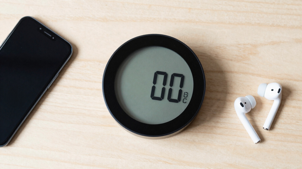 best circular LCD clocks