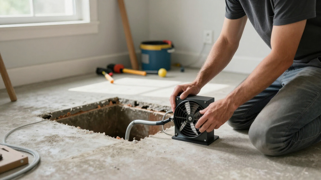 best sub-slab depressurization fan for radon