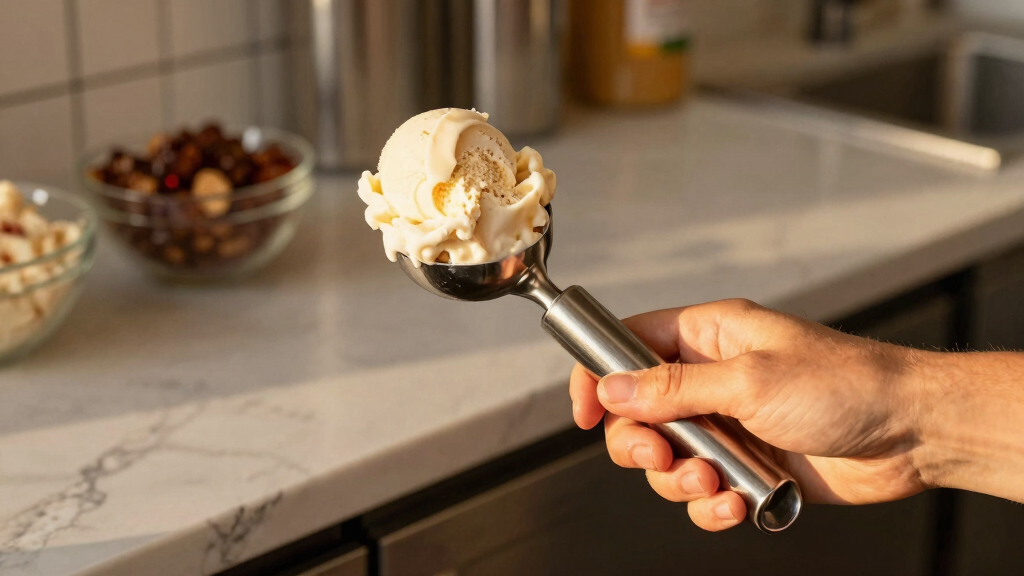 ice cream scoop with trigger