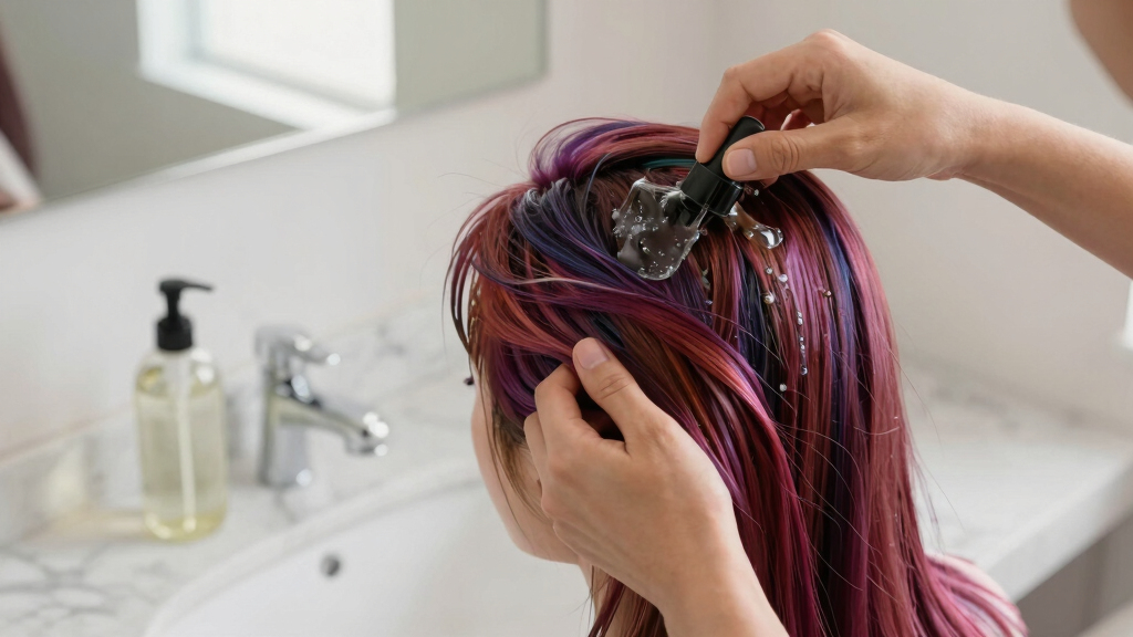 hair oils for color treated hair