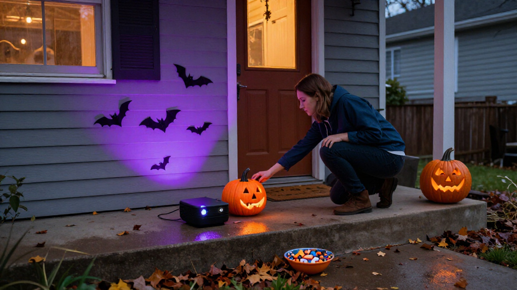 smart Halloween projectors