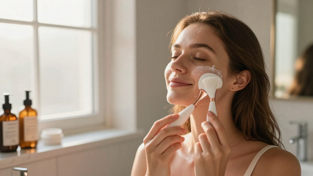 luxury facial cleansing brushes