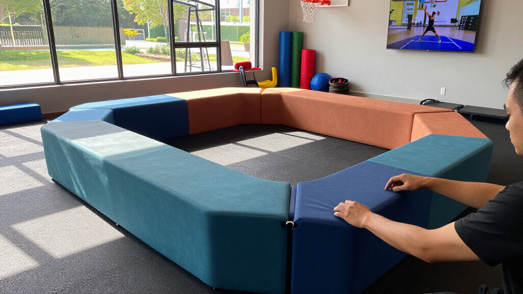 best modular seating for sports room