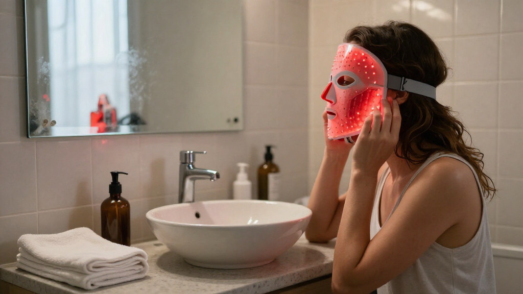 red light therapy face masks