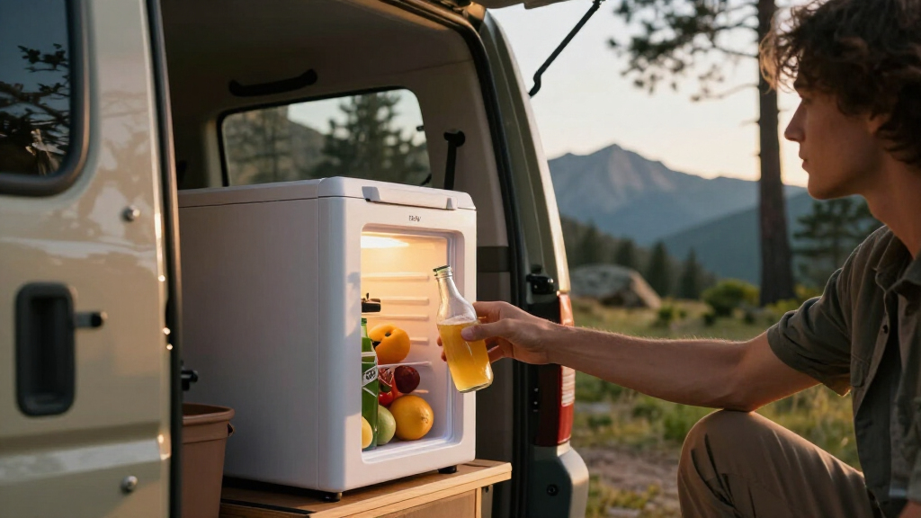 top rated 12v portable fridge freezer for national park road trips