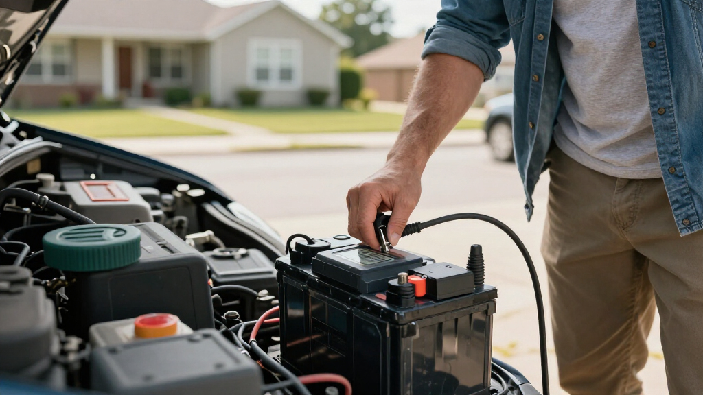 best car battery charger smart heavy duty