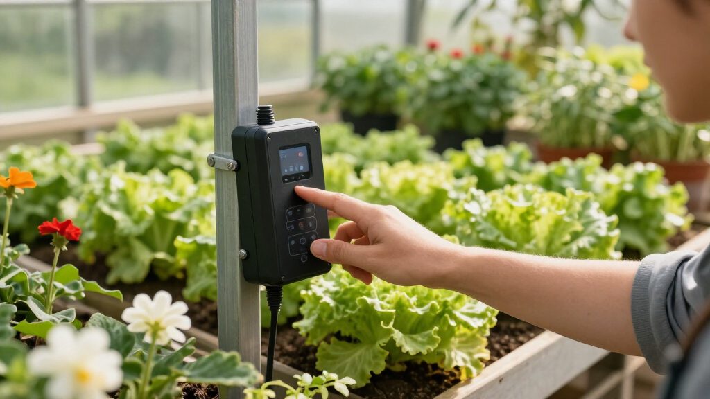 best smart irrigation controllers for greenhouses