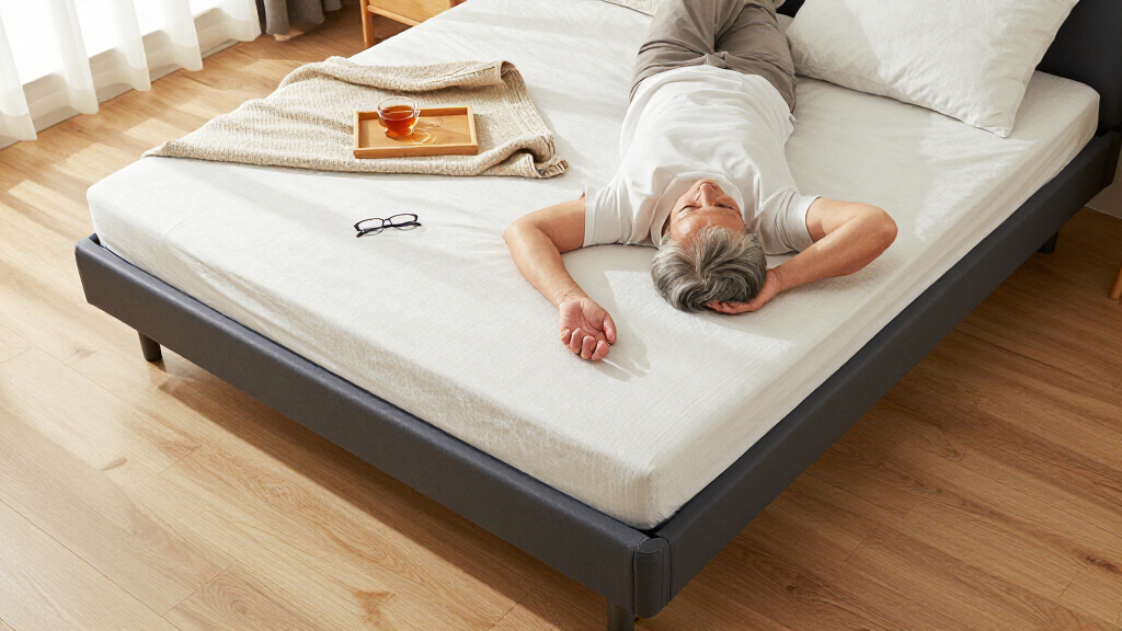 adjustable bed base for pressure relief sleeping