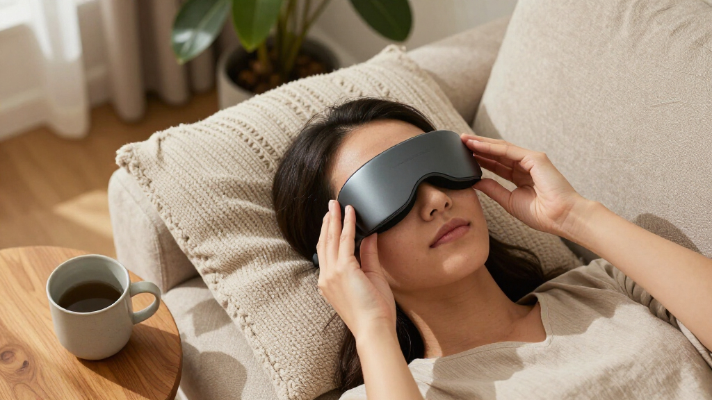 cordless heated eye massagers