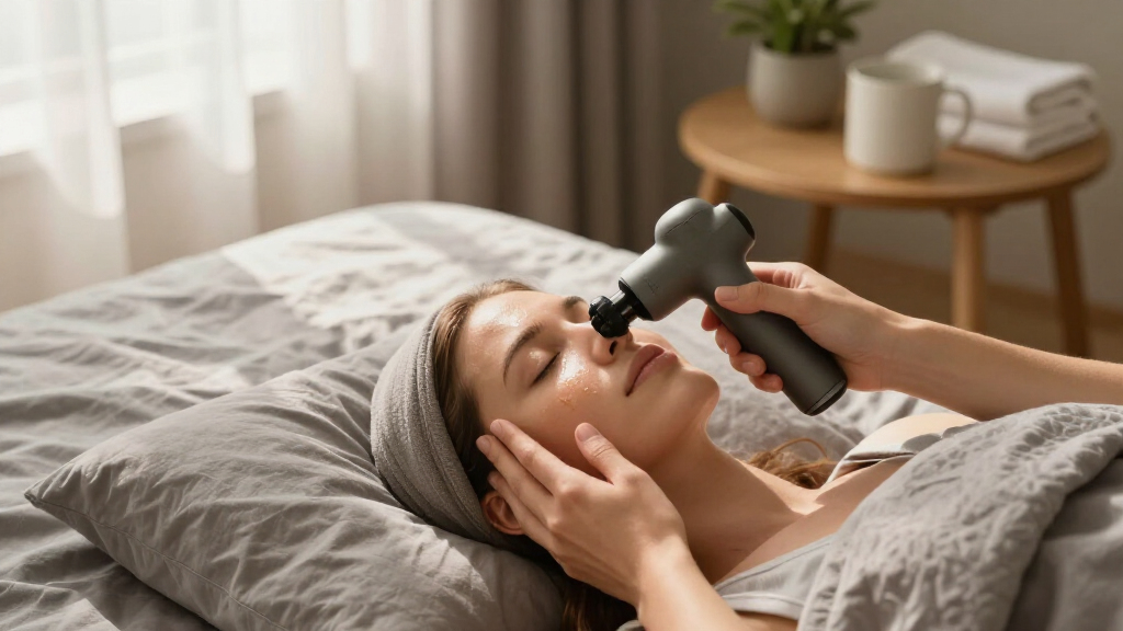 best face massage gun for skincare