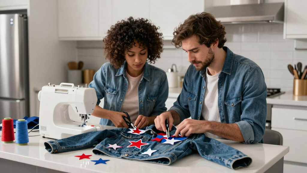 couples matching patriotic apparel
