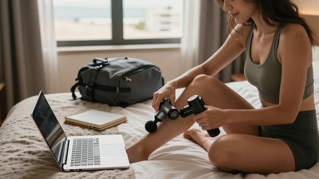 massage guns for travel bloggers