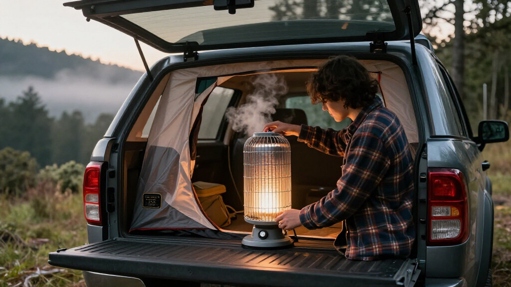 truck bed tent heaters