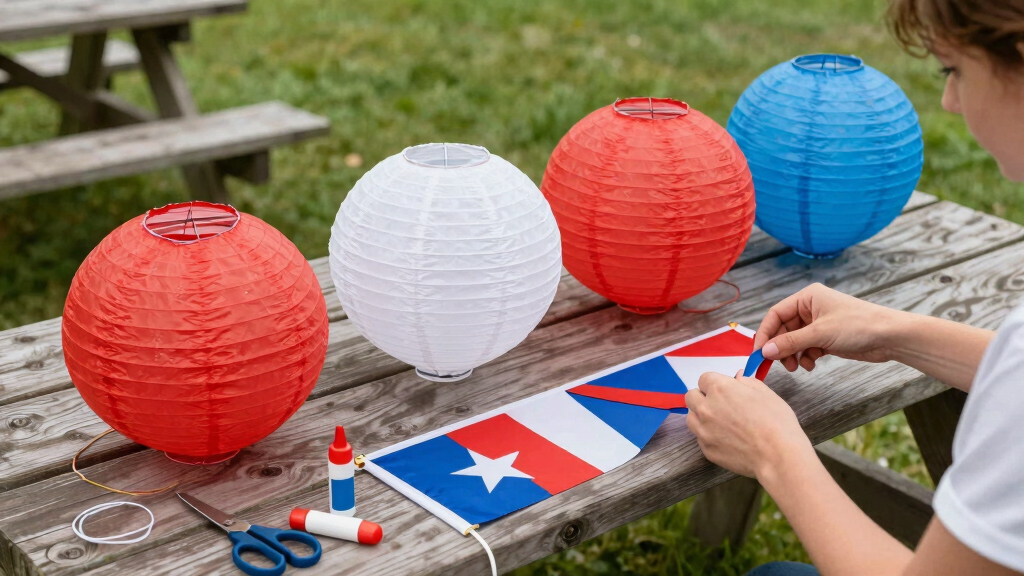 patriotic outdoor party supplies