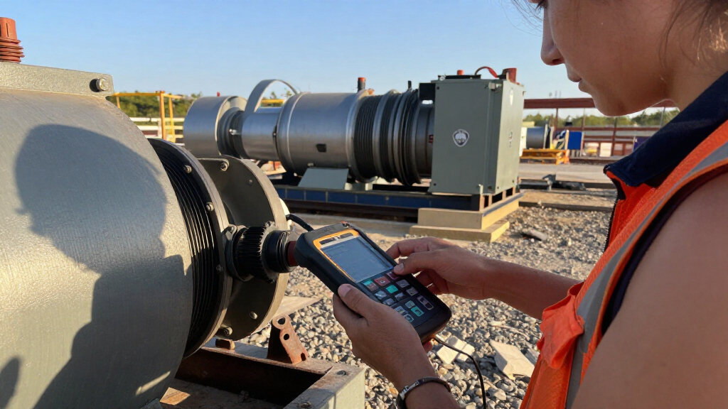 vibration analyzer for rotating equipment