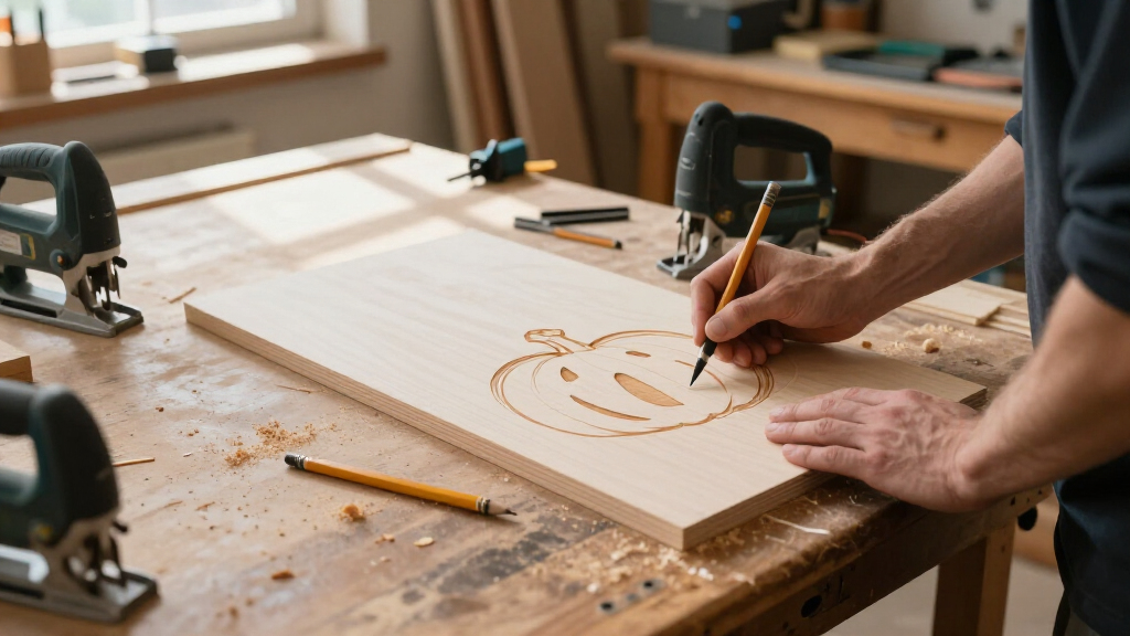 Halloween woodworking templates