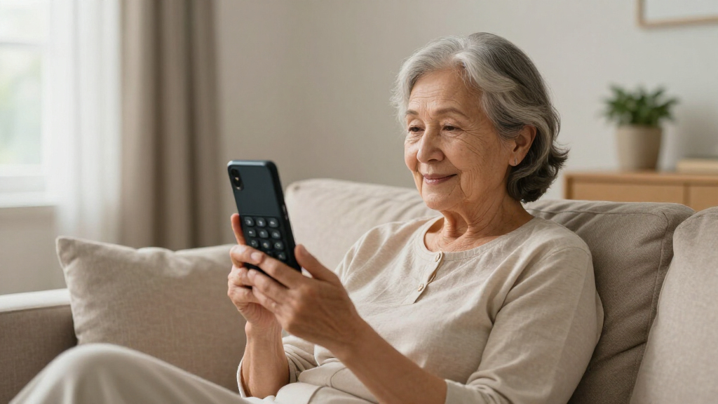 large button cell phones for seniors