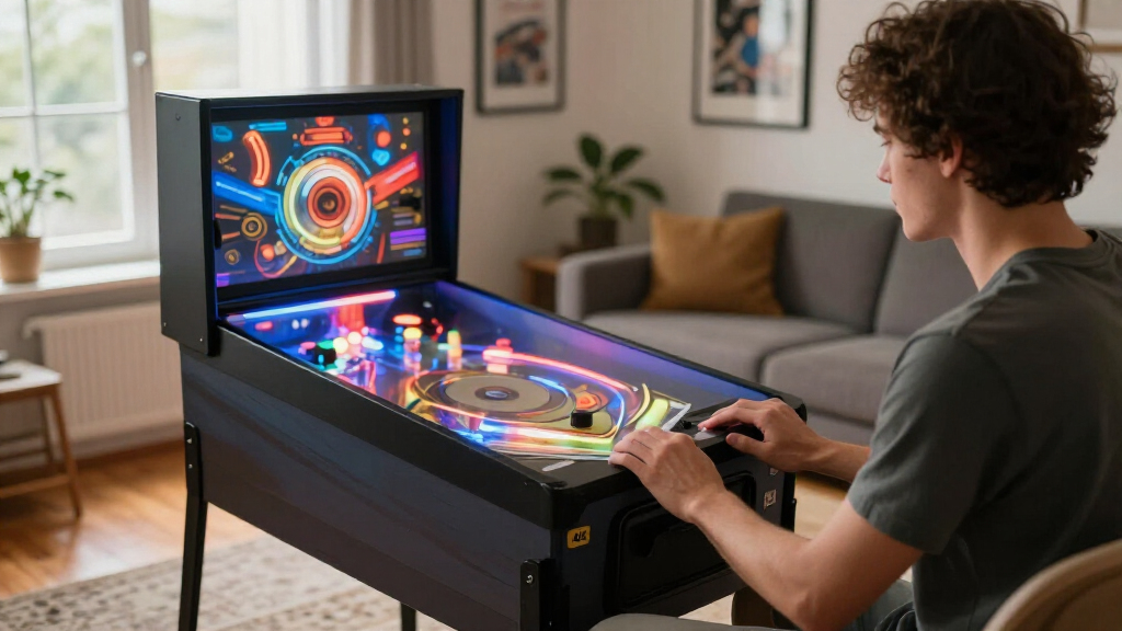 4k digital pinball machine