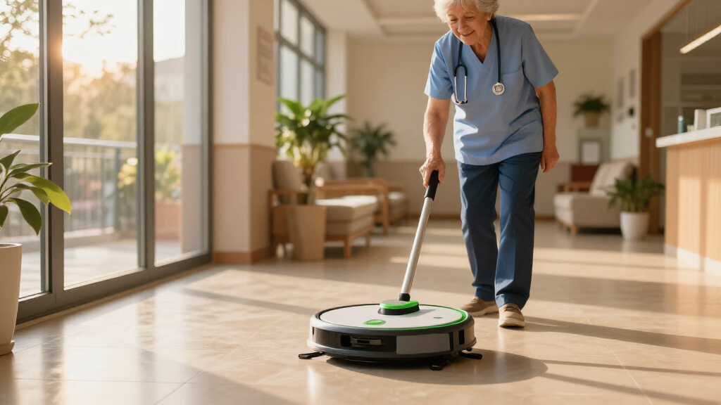 eco friendly robotic sweepers for commercial use