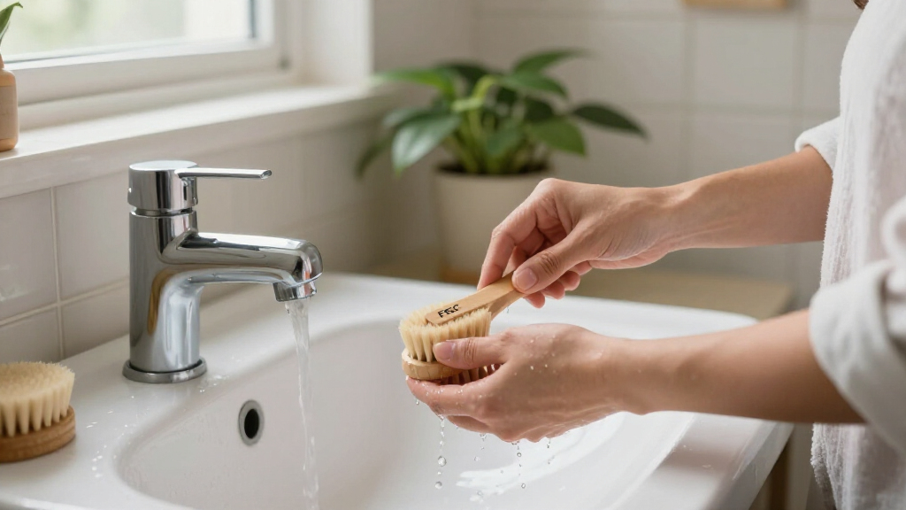 fsccertified wooden nail brushes