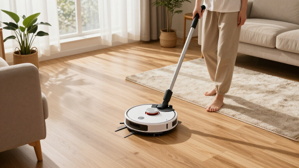 robot cleaner with ada compliance mode