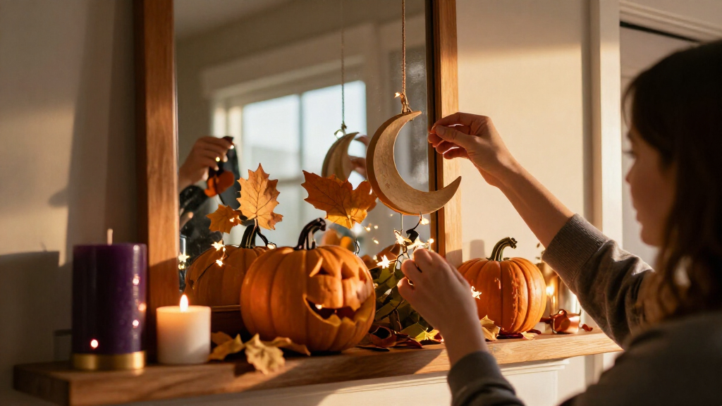 spiritual Halloween decorations