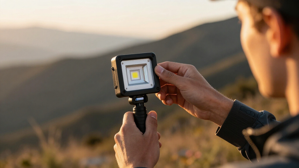portable led video light for travel