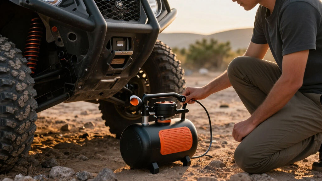portable air compressor for off road