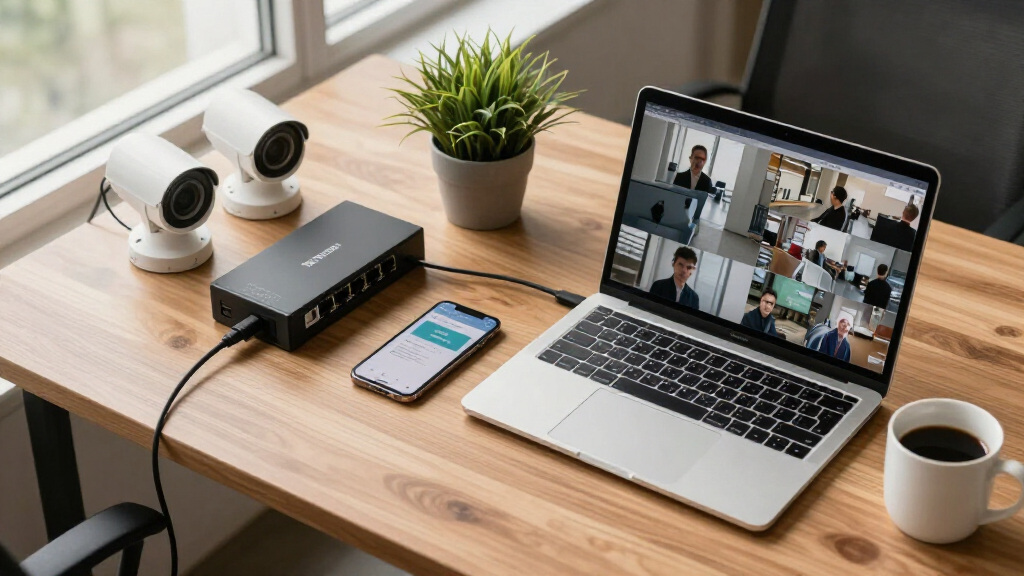 managed poe switch for small business cameras