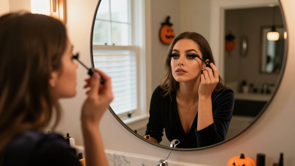 Halloween false eyelashes