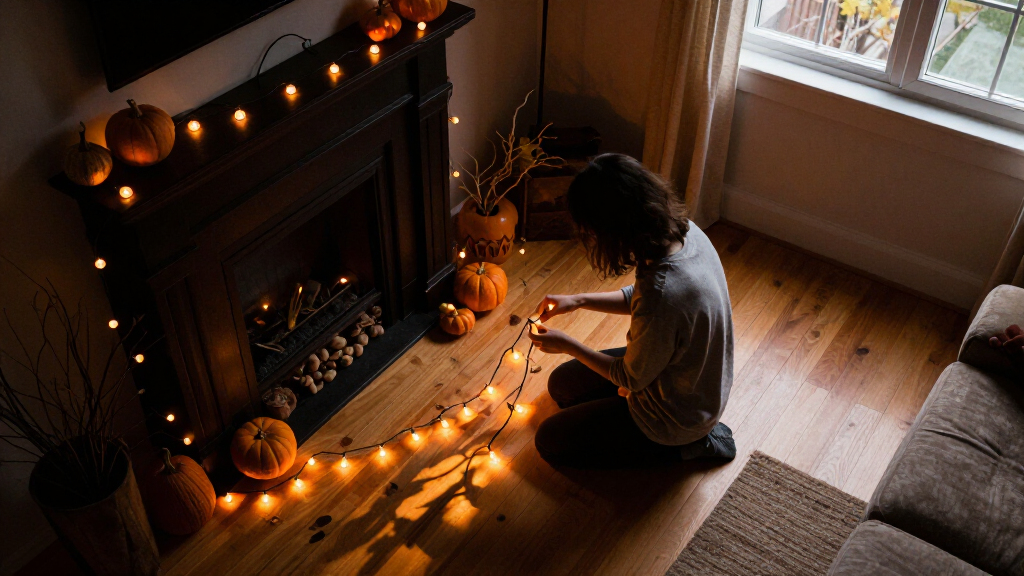 Halloween string lights
