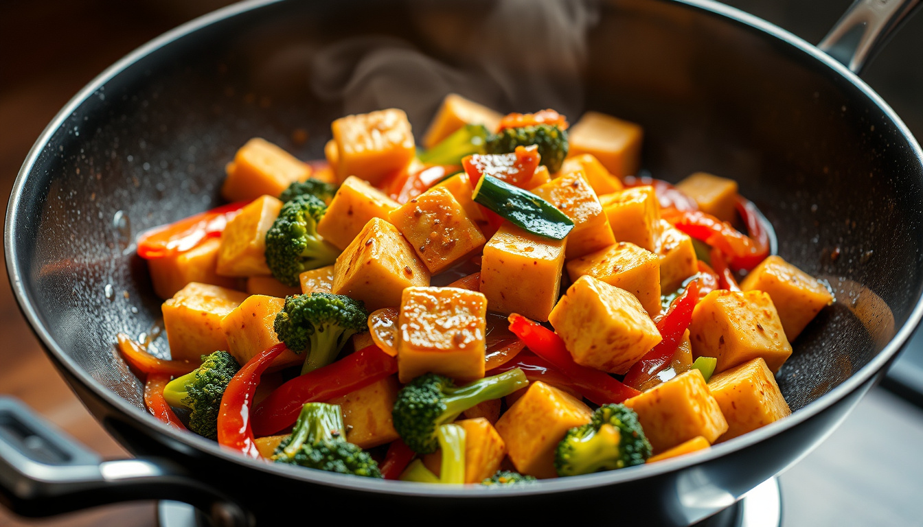 Mastering the Art of Stir-Frying: How Firm Tofu Elevates Your Dishes to New Heights