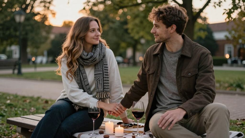 couples outdoor date night accessories