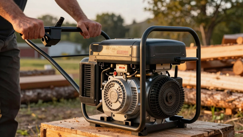 gas-powered woodsplitters