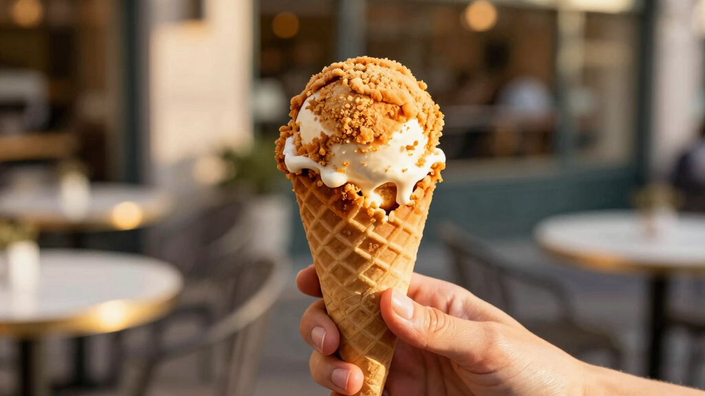 what is fried ice cream