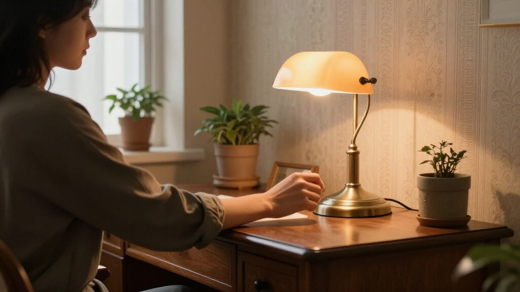 retro desk lamps