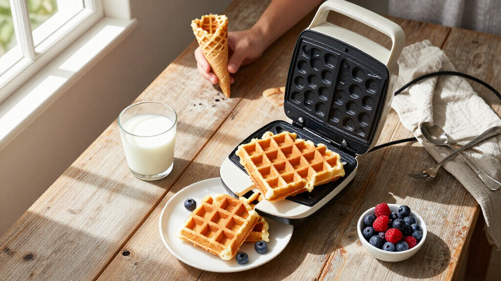 commercial bubble waffle maker