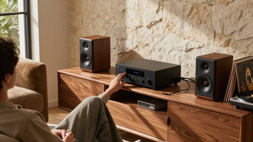integrated amplifier for home audio
