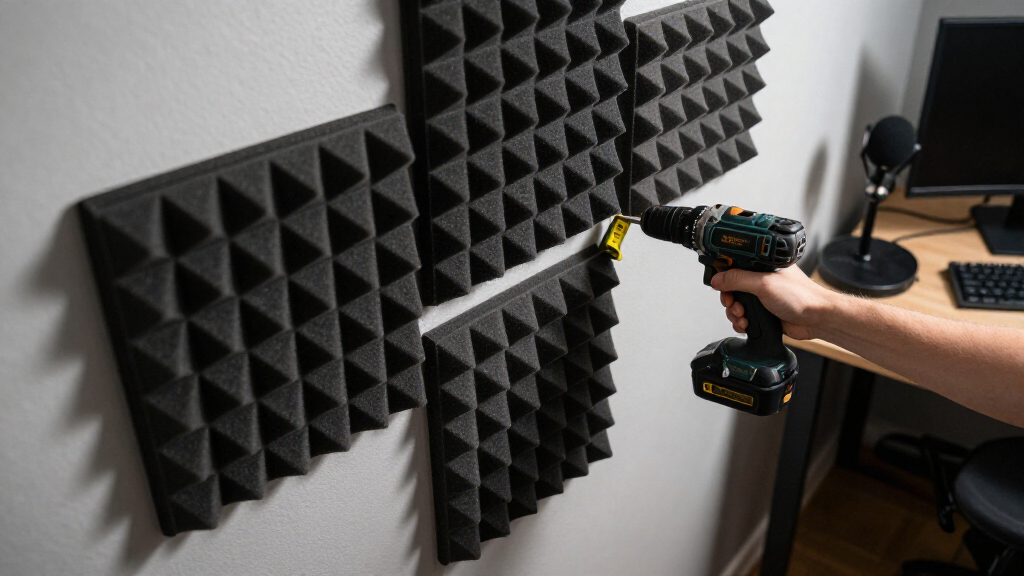 best acoustic foam panels for streaming rooms