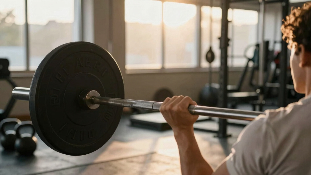 exercise fitness barbells