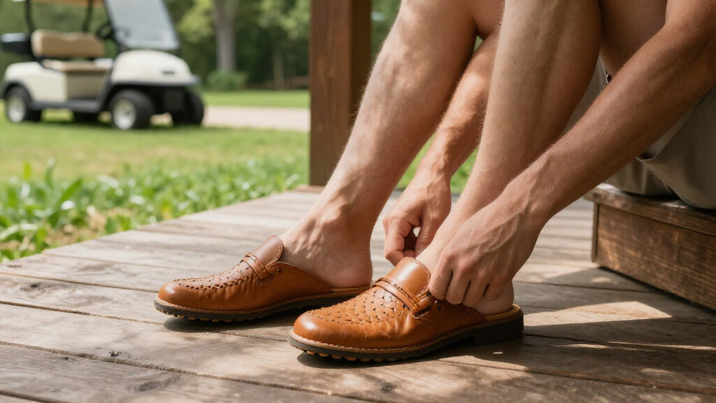 best golf mules