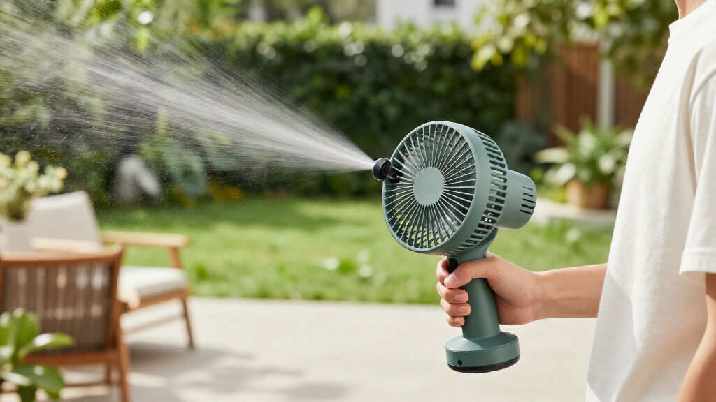 best cordless misting fans