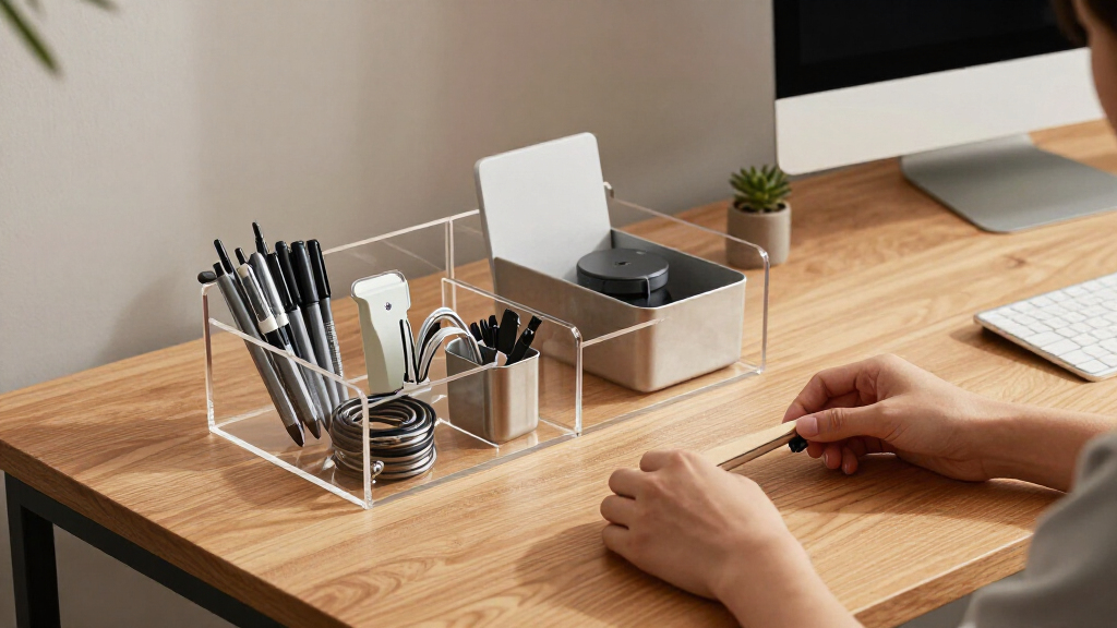 desk organization and storage solutions