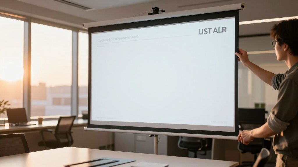 ust projector screen 100 inch alr