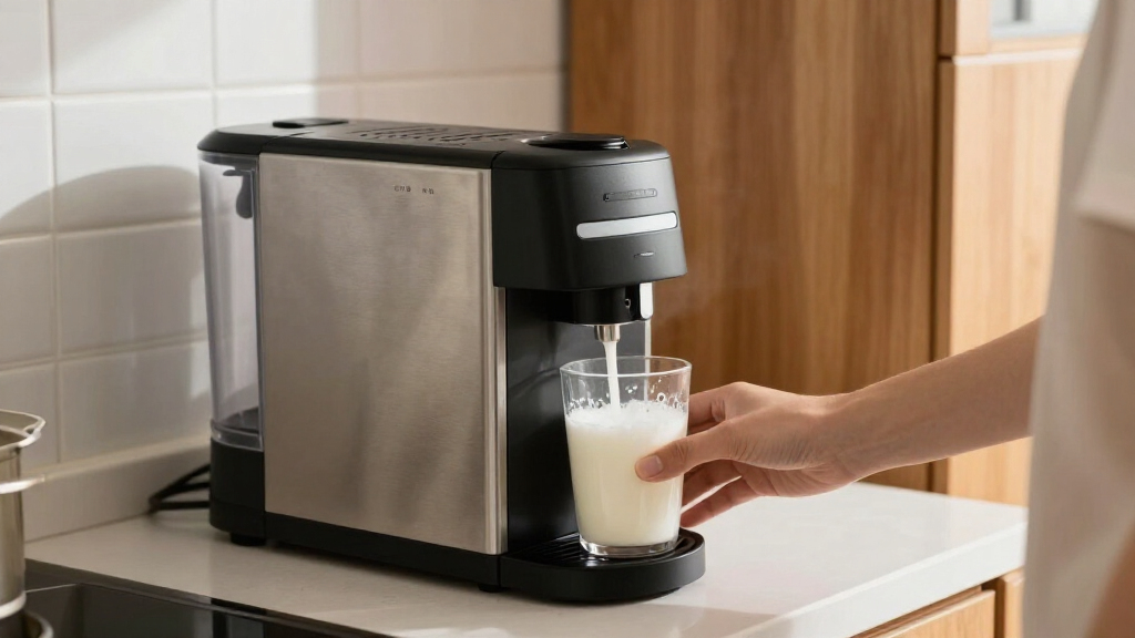 automatic milk steamer machine for small kitchens